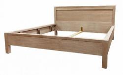 Luxusní zvýšené dubové dvojlůžko 200x160 , výběr olejování a moření