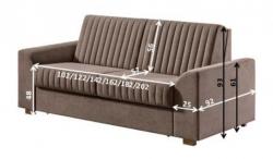 Sedac souprava ZEUS  160<br/>rozmry venkovn sedac soupravy ZEUS