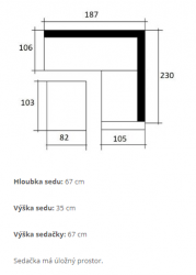 Schema s rozmry