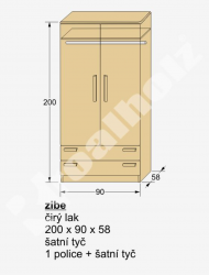 ZIBE atn-schema<br/>schema s rozmry