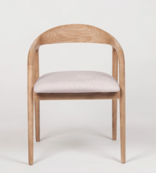 KR 54 jasan p��rodn�<br/>Foto je ilustra�n� materi�lu jasanu, �idle bez sed�ku, pouze masivn� jasanov� d�evo