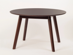 Kulat� st�l SPACE buk<br/>Bukov� kulat� st�l SPACE