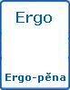 -Ergo pěna -Ergo pěna