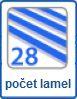 28 lamel 28 lamel